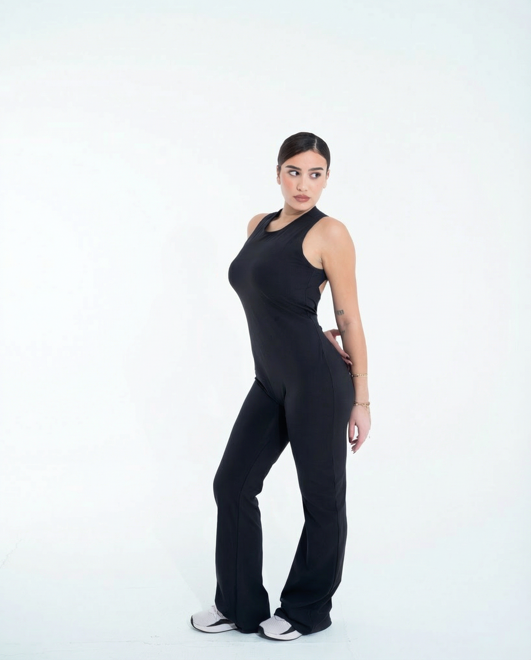 The Elevate One-Piece jumpsuit-Black