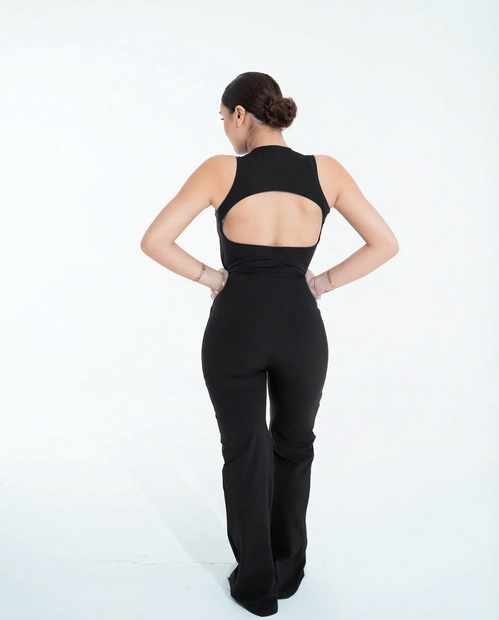 The Elevate One-Piece jumpsuit-Black